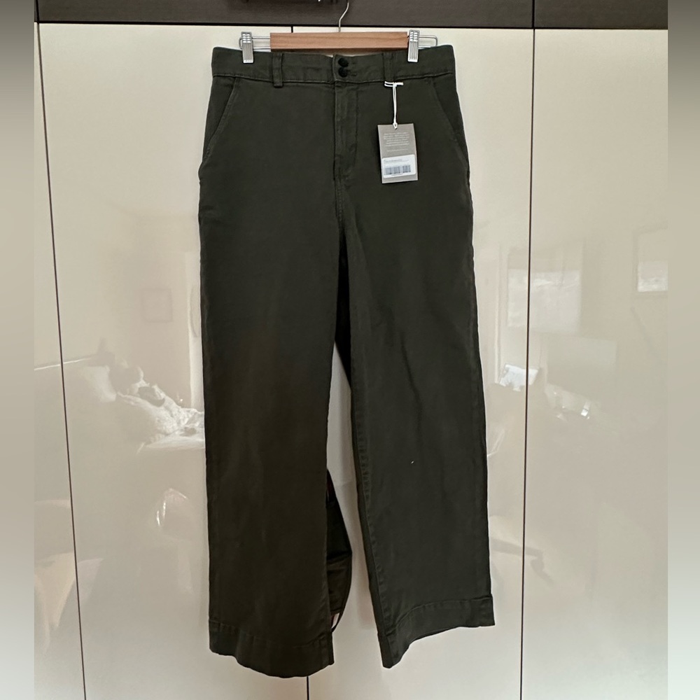 Everlane The Organic Wide Leg Pant